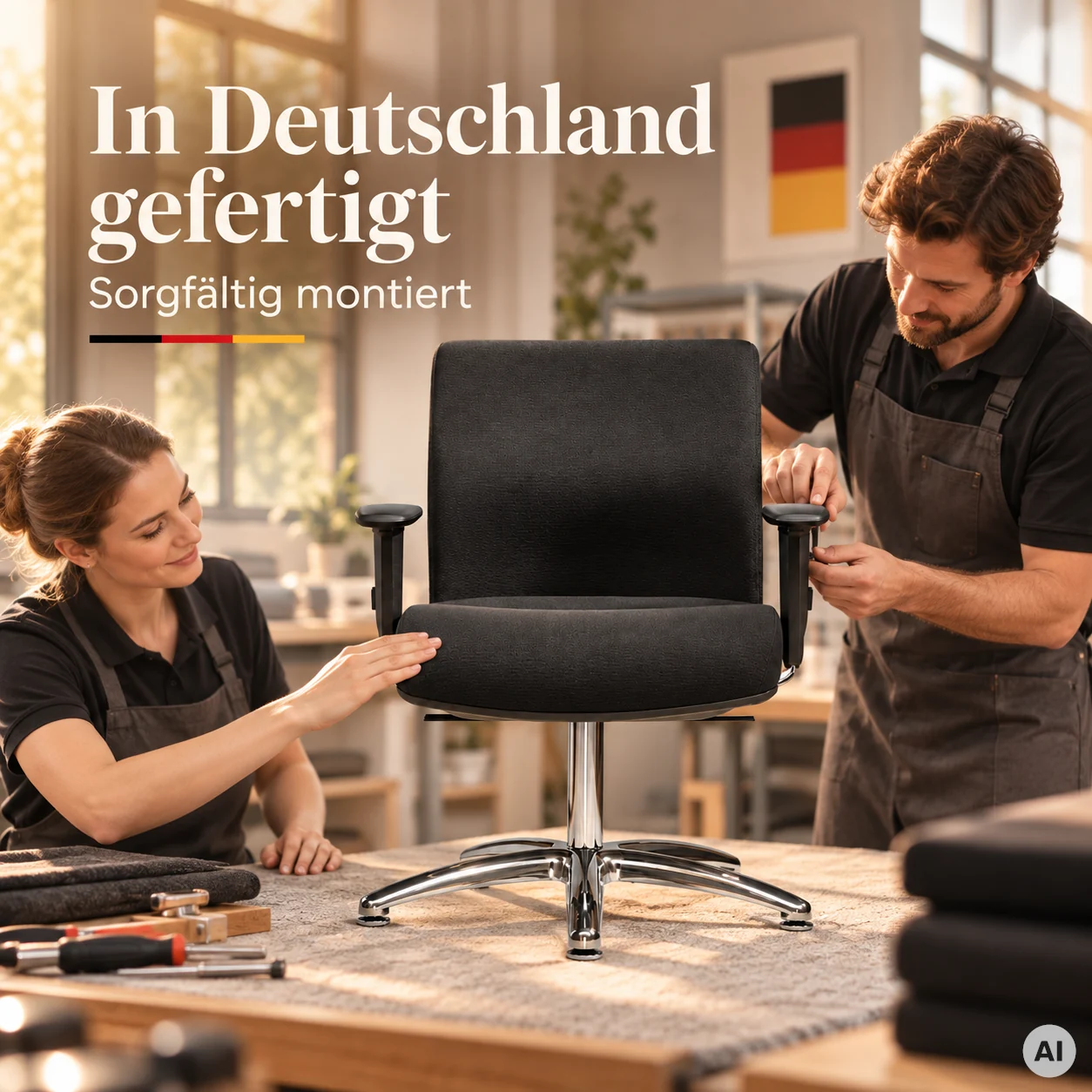 MyChair ME - Konferenzstuhl auch als Schwerlast-Besucherstuhl