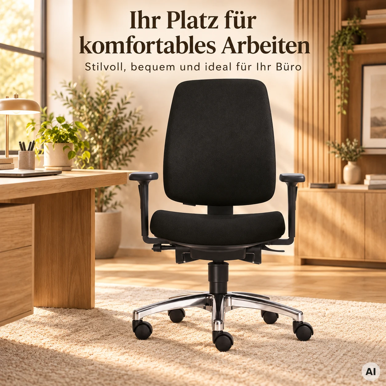 Lady ShapeUp M - Frauen-Bürostuhl für langes Sitzen